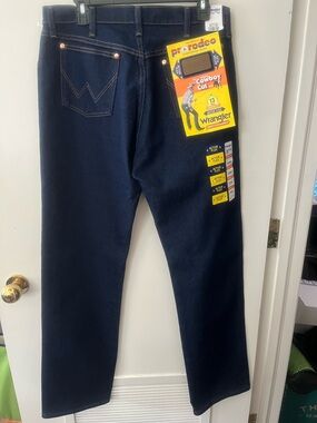 Wrangler Men’s Bootcut Jeans - Navy Blue